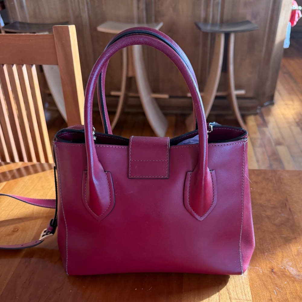 Furla Deep Burgundy Satchel - Picture 2 of 4